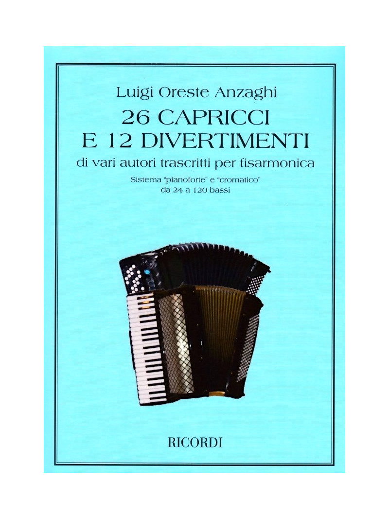 26 Capricci e 12 divertimenti (Fisarmonica)