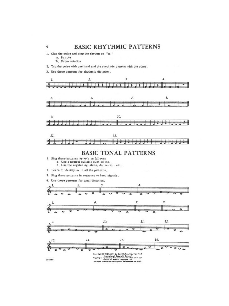 An Introduction to Sight Singing 