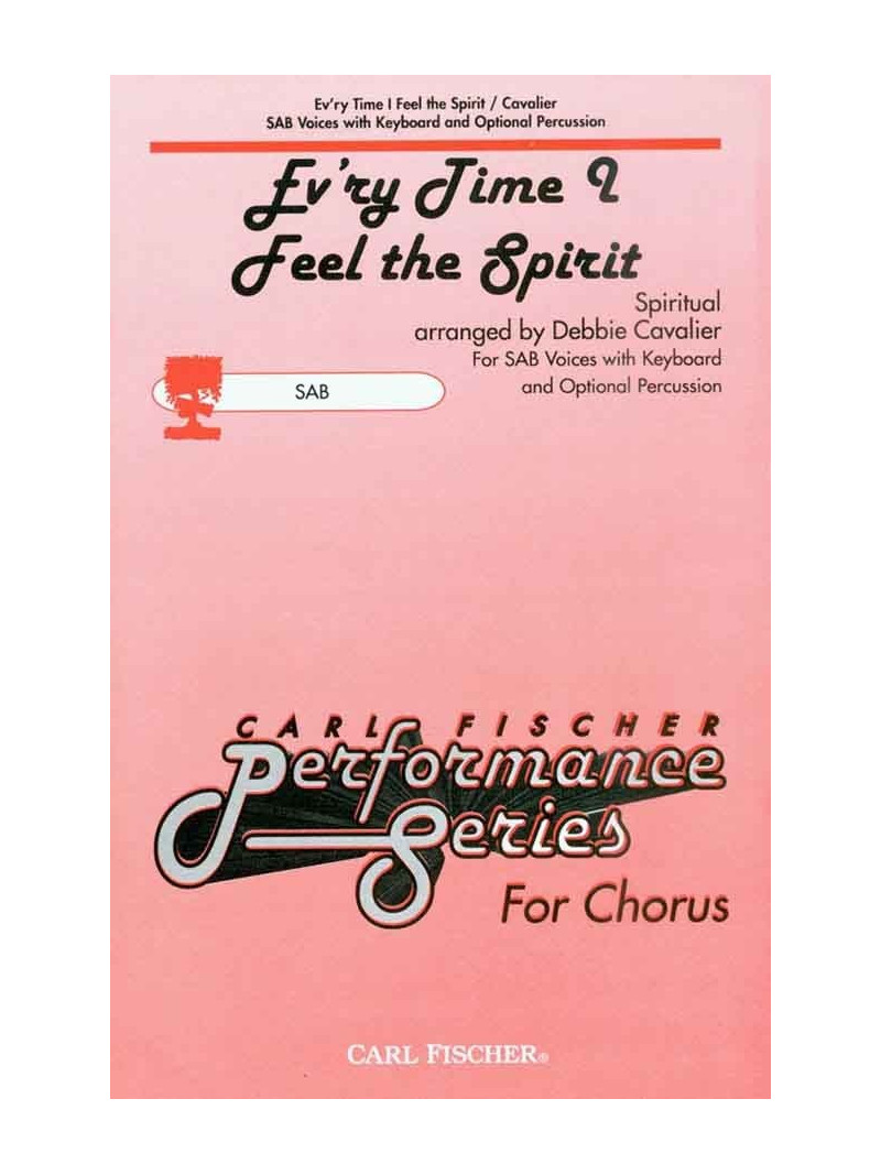 Ev'ry Time I Feel the Spirit SAB (score/CD sing-along)