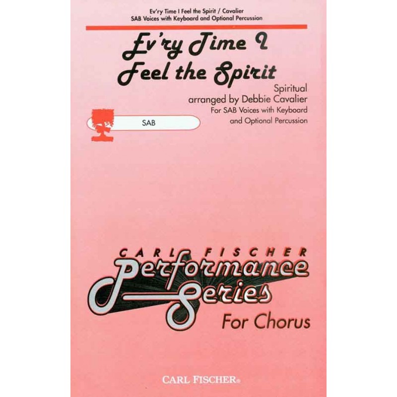 Ev'ry Time I Feel the Spirit SAB (score/CD sing-along)