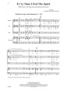 Ev'ry Time I Feel the Spirit SAB (score/CD sing-along)