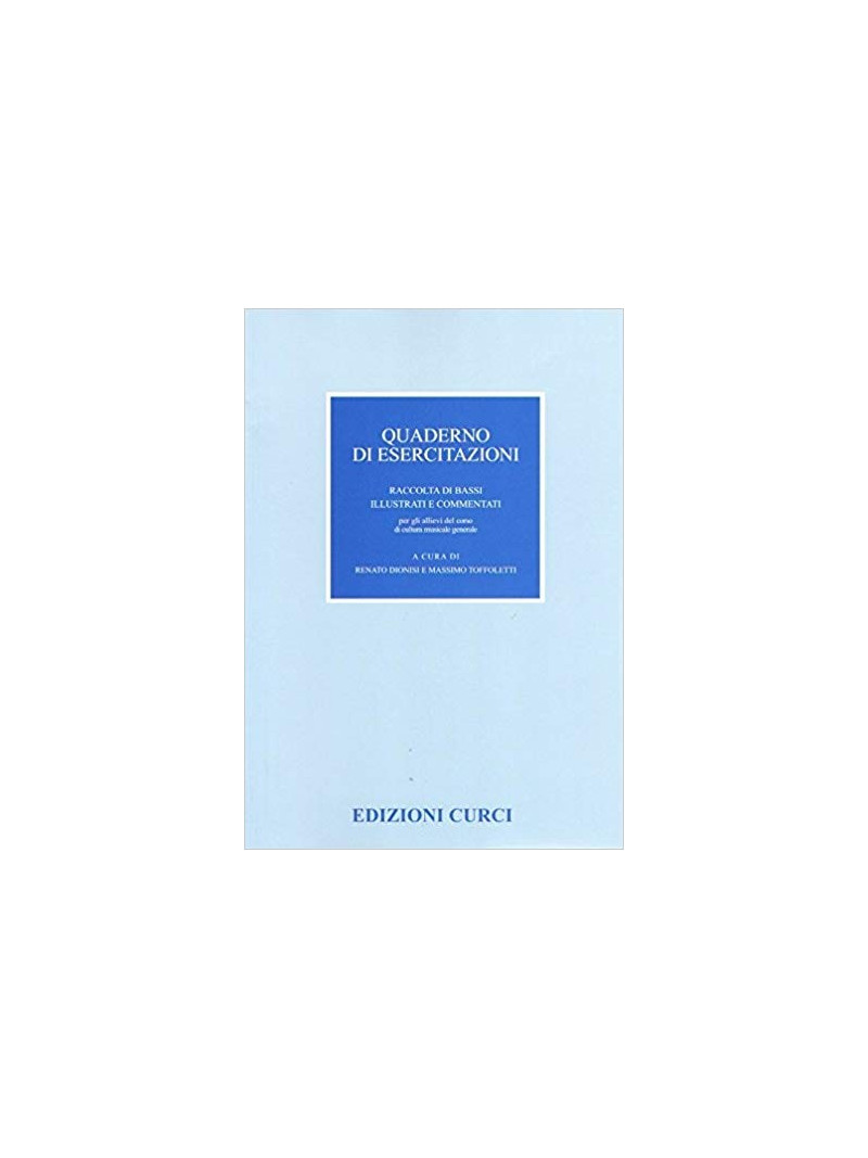 Quaderno di esercitazioni