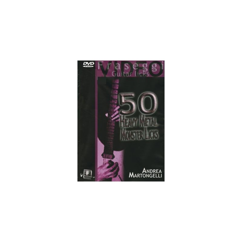 Martongelli 50 Heavy Metal Monster Licks DVD