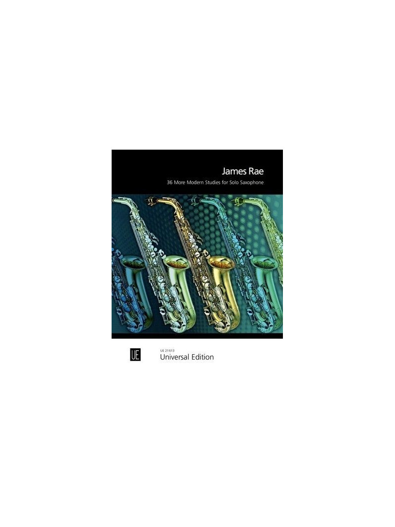 36 More Modern Studies for Solo Saxophone