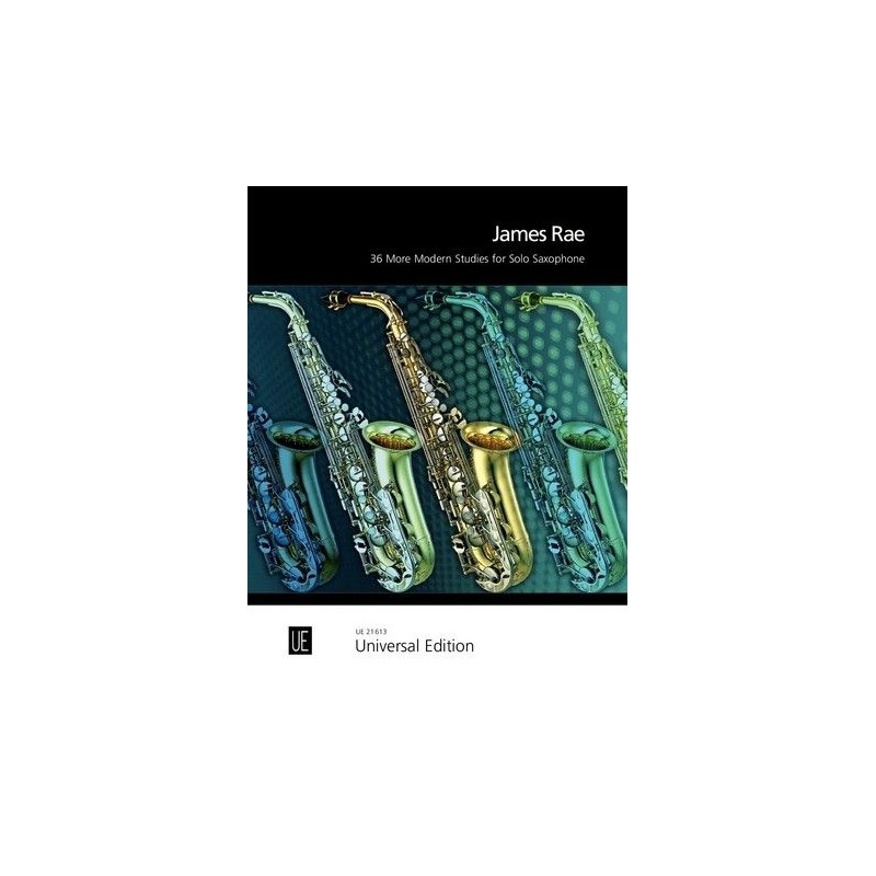 36 More Modern Studies for Solo Saxophone