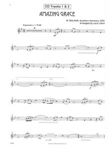 Easy Hymn Favorites Bb Clarinet (book/CD play-along)