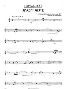 Easy Hymn Favorites Bb Trumpet (book/CD play-along)