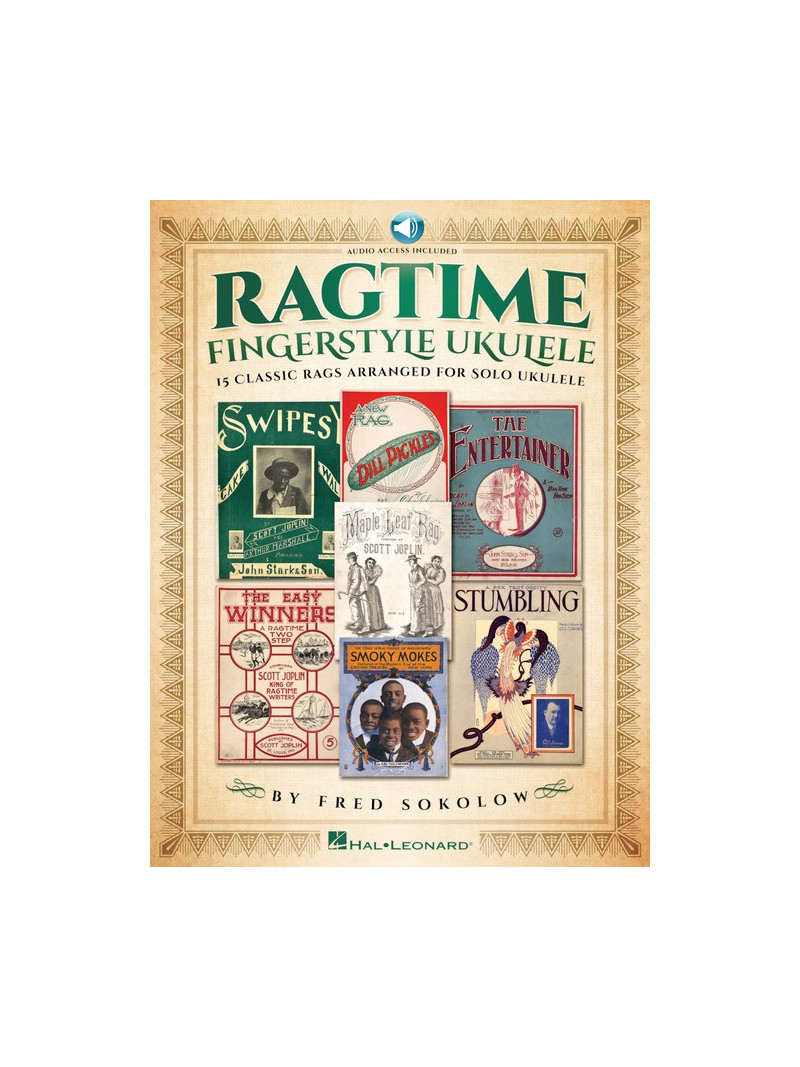 Ragtime Fingerstyle Ukulele (book/Audio Online)