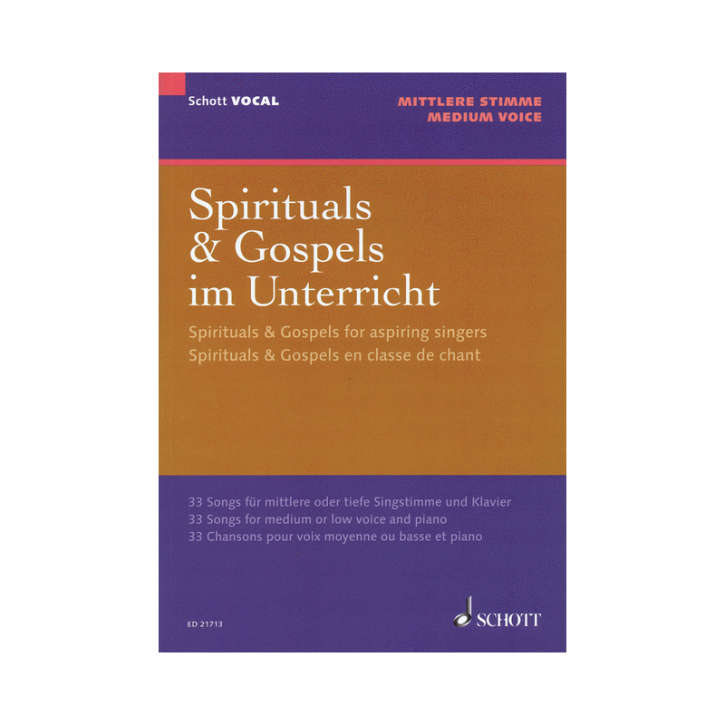 Spirituals & Gospels for singers, vendita spartiti gospel