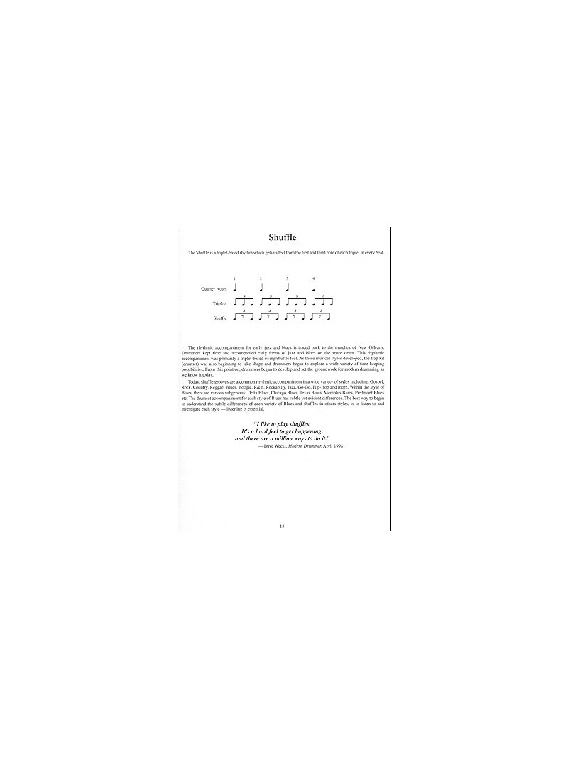 The Drumset Styles Encyclopedia (book/CD)