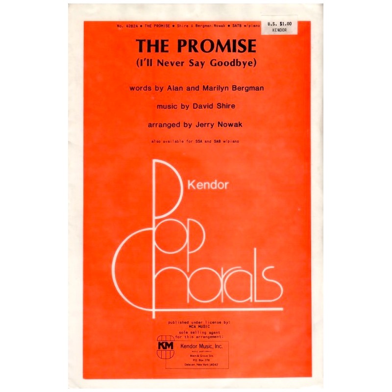 The Promise (I'll Never Say Goodbye)