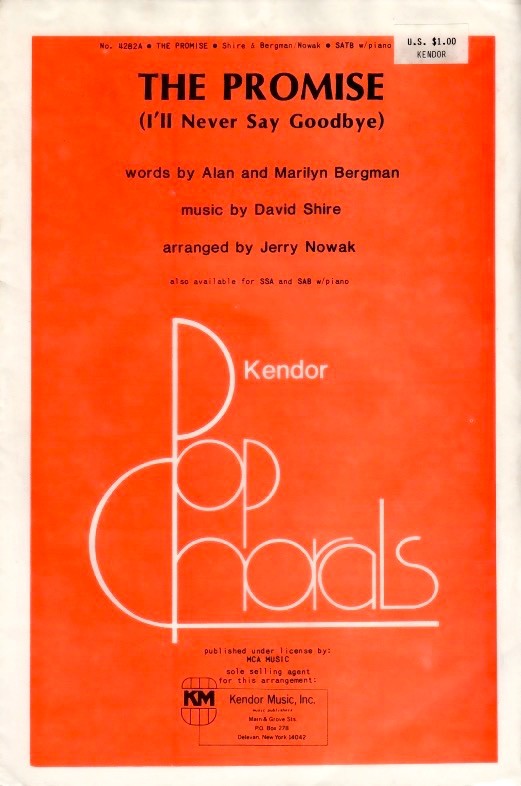 The Promise (I'll Never Say Goodbye)