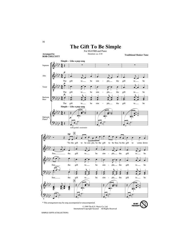 King's Singers Simple Gifts