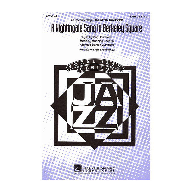 A Nightingale Sang in Berkeley Square Choral