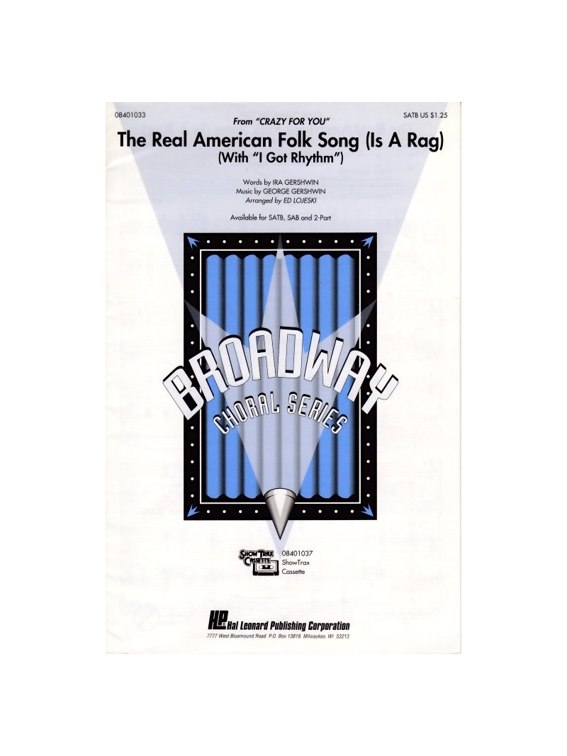 A Real American Folk Song Is a Rag (Choral)