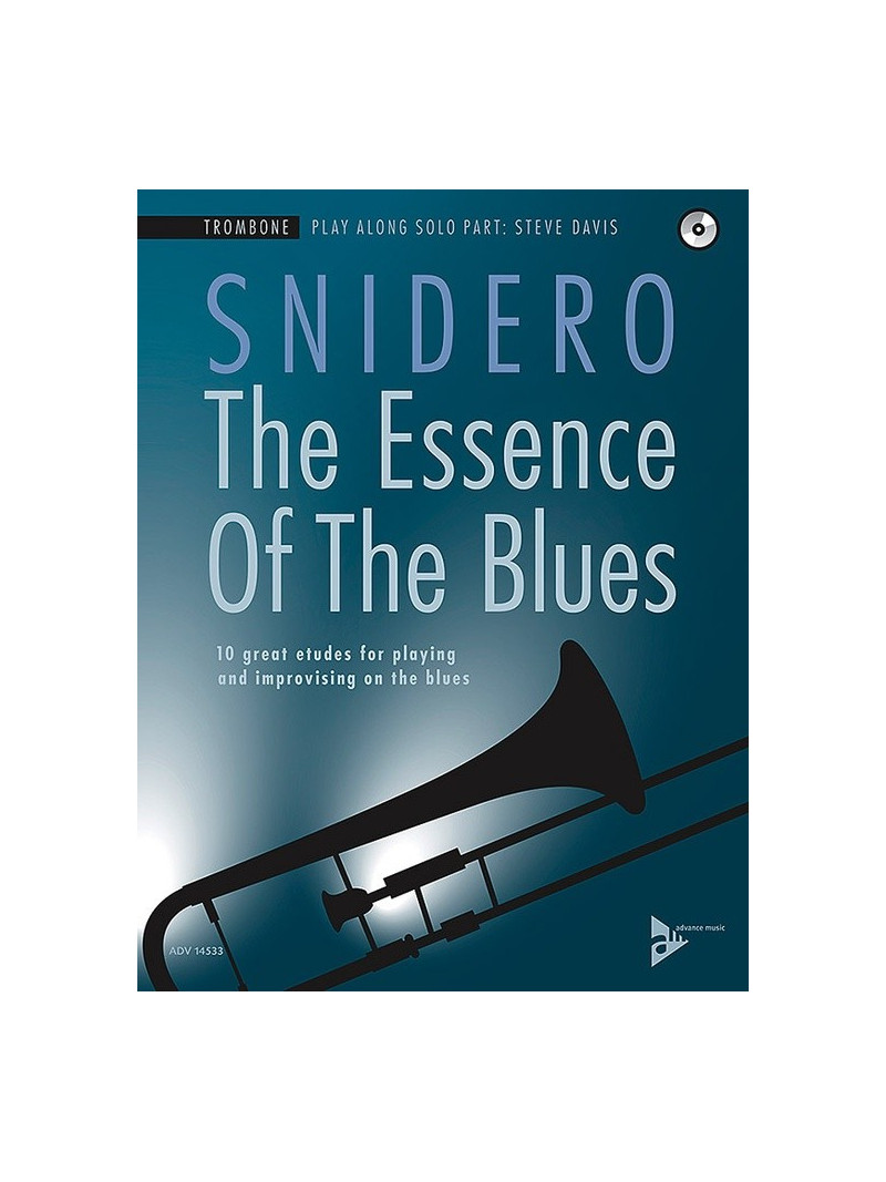 The Essence of the Blues: Trombone (book/CD)