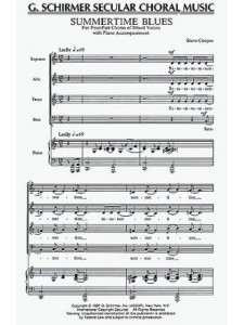 Summertime Blues (Choral SATB)