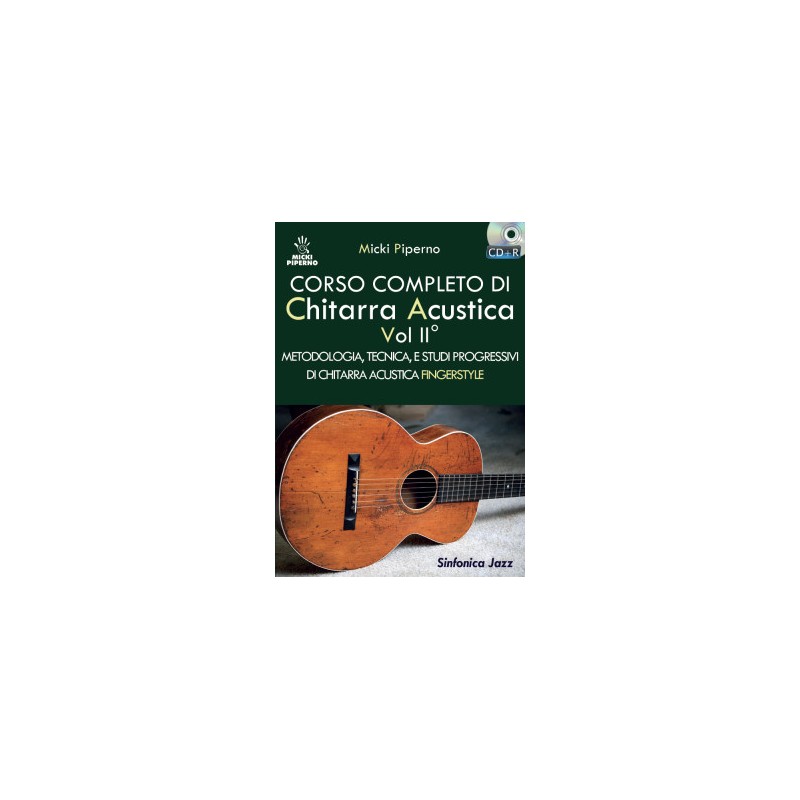 Corso completo di chitarra acustica Vol.II (libro/CD)