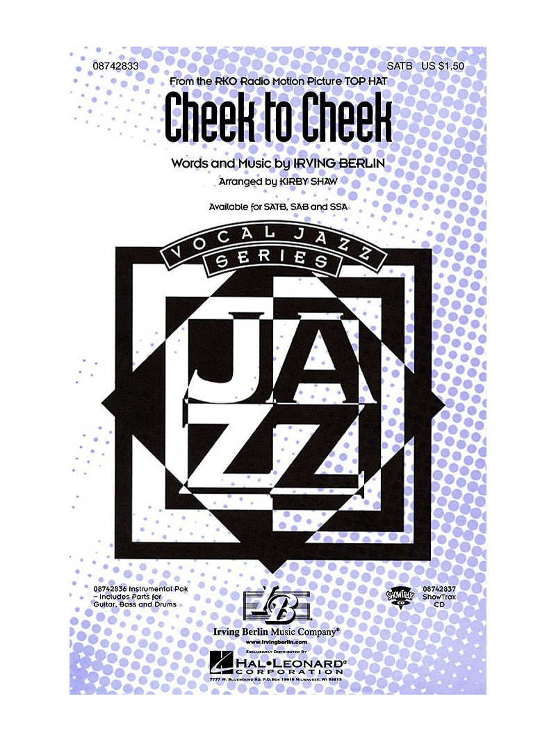 Cheek to Cheek (SATB)