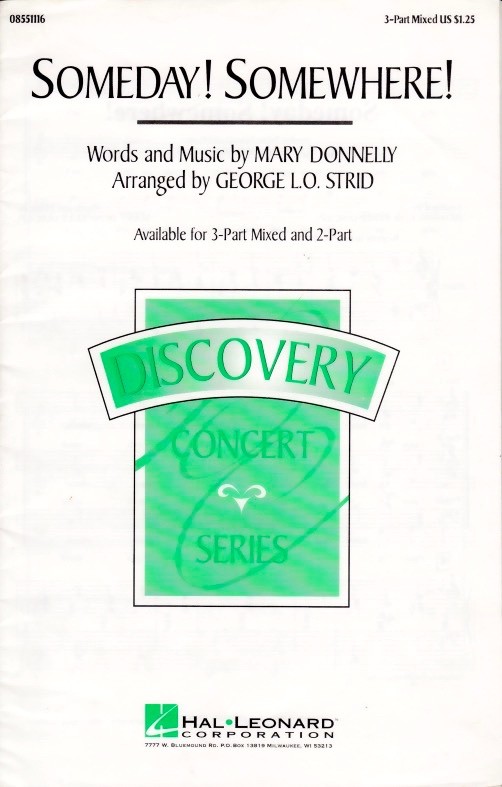 Someday! Somewhere! (Choral)