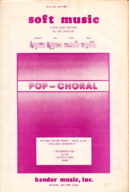 Soft Music (Choral SATB)