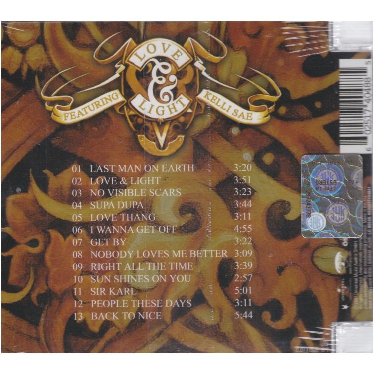 Count Basic ‎– Love & Light (CD)