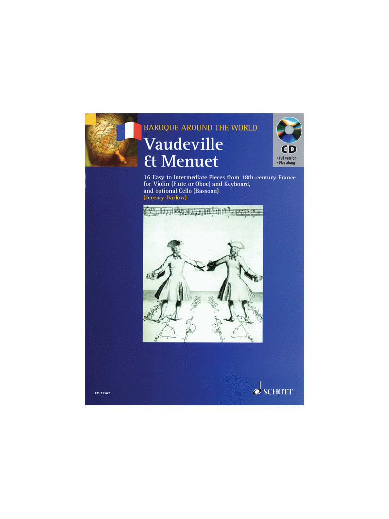 Vaudeville et Menuet Violin (book/CD)