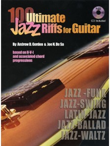 100 Ultimate Jazz Riffs for Guitar (book/CD play-along)