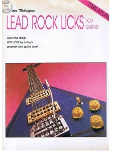 Lead Rock Licks for Guitar