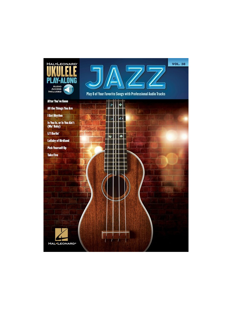 Jazz: Ukulele Play-Along Volume 38 (book/Audio Online)