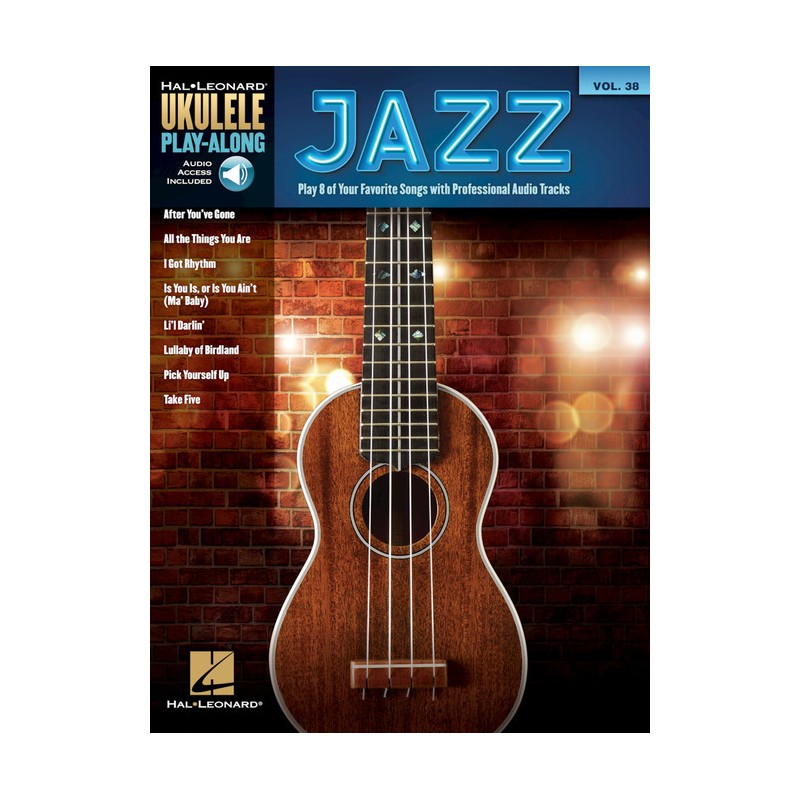 Jazz: Ukulele Play-Along Volume 38 (book/Audio Online)