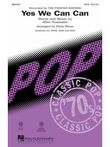 Yes We Can Can (Choral SATB)