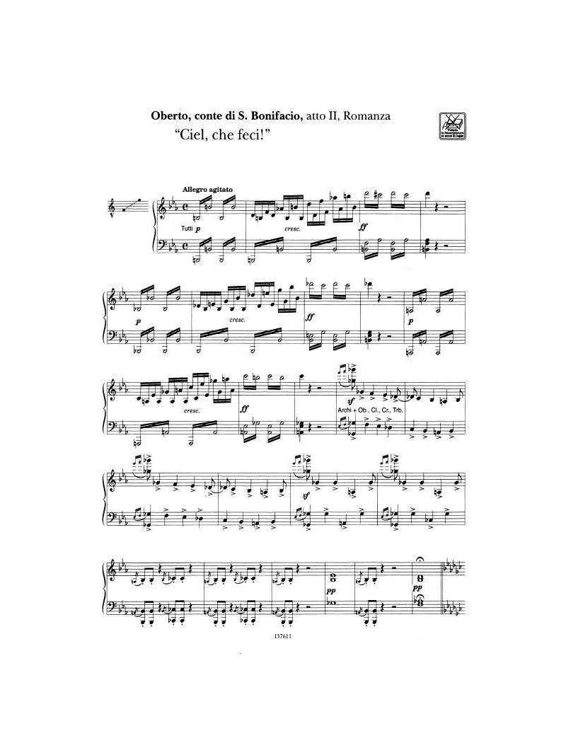 Verdi - Arie del Melodramma Italiano - Per Tenore