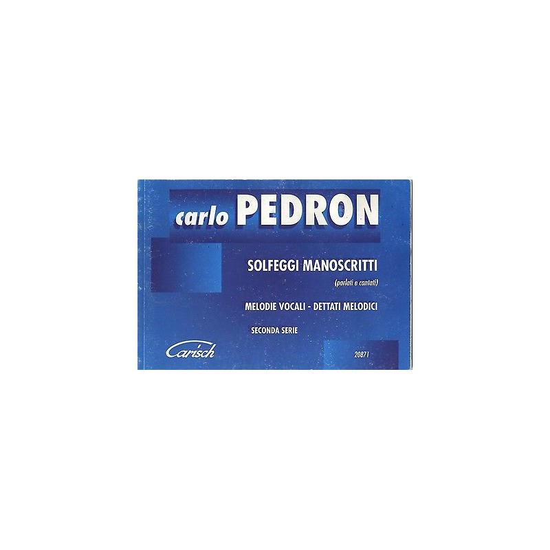Solfeggi Manoscritti - Prima Serie