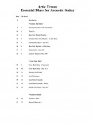 Teaches Essential Blues for Acoustic Guitar (book/CD)