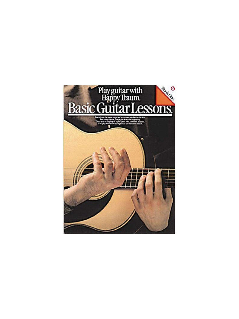 Play Guitar  with Happy Traum - Basic Guitar Lessons (book/3 CD)