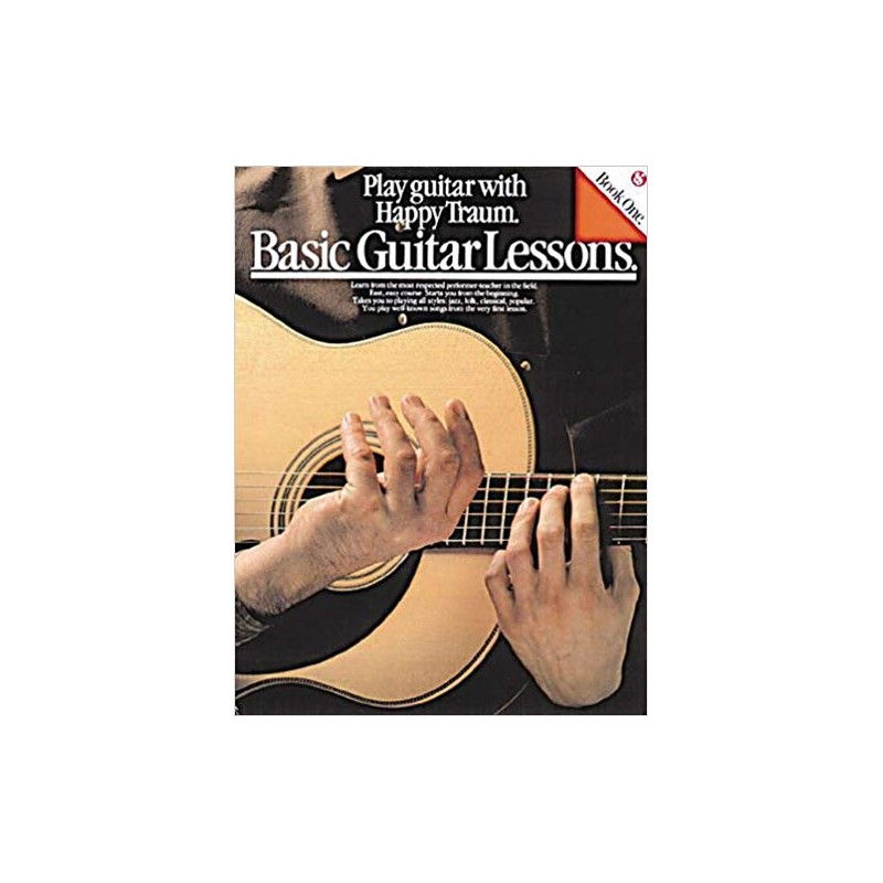 Play Guitar  with Happy Traum - Basic Guitar Lessons (book/3 CD)