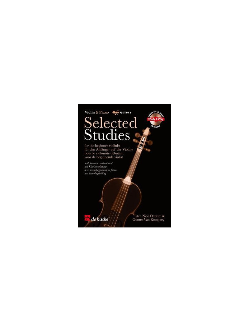 Selected Studies Violin (book/2 CD)