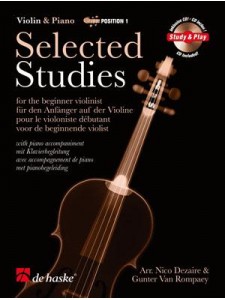 Selected Studies Violin (book/2 CD)