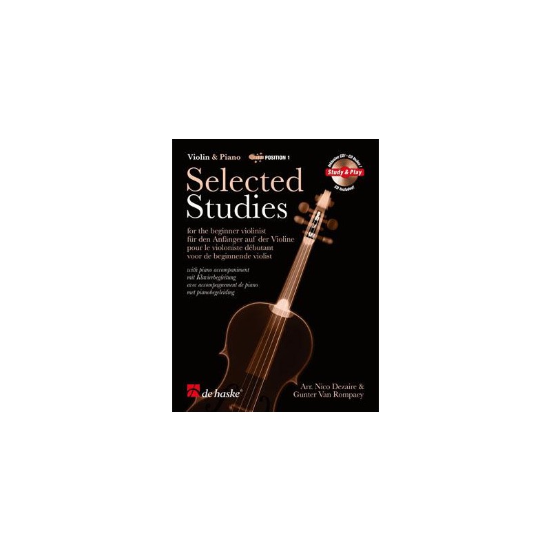 Selected Studies Violin (book/2 CD)