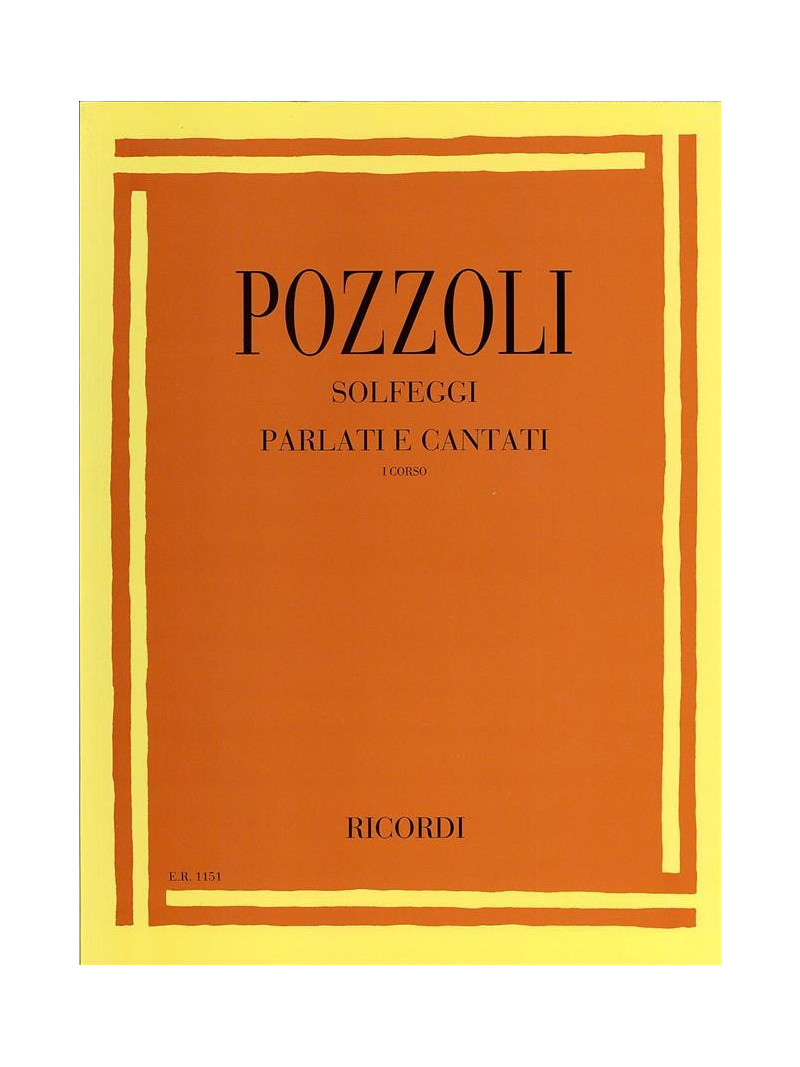 Solfeggi parlati e cantati - I Corso