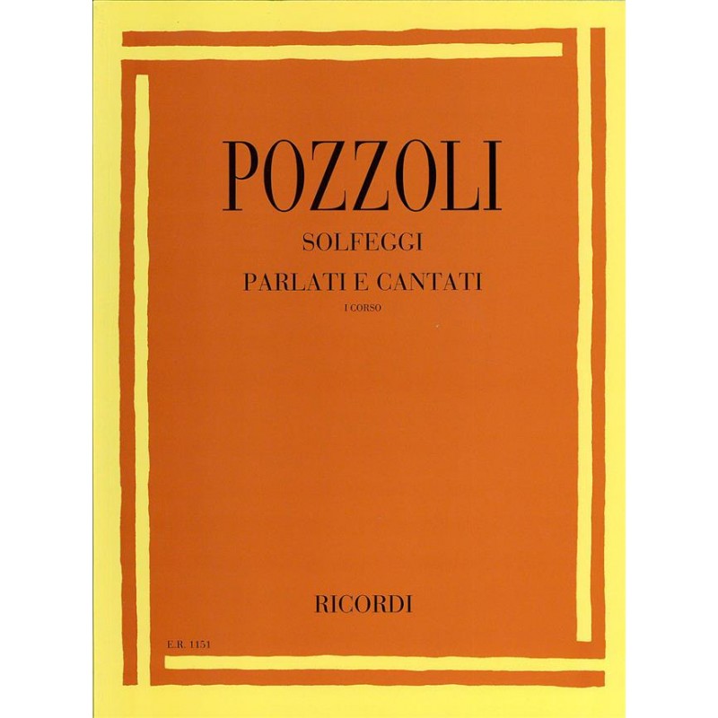 Solfeggi parlati e cantati - I Corso