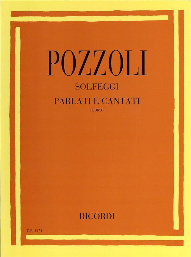 Solfeggi parlati e cantati - I Corso