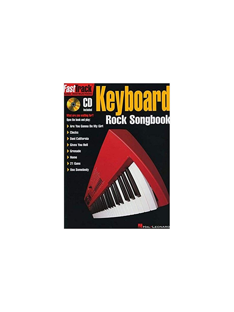 Fast Track Keyboard - Rock Songbook (book/CD)