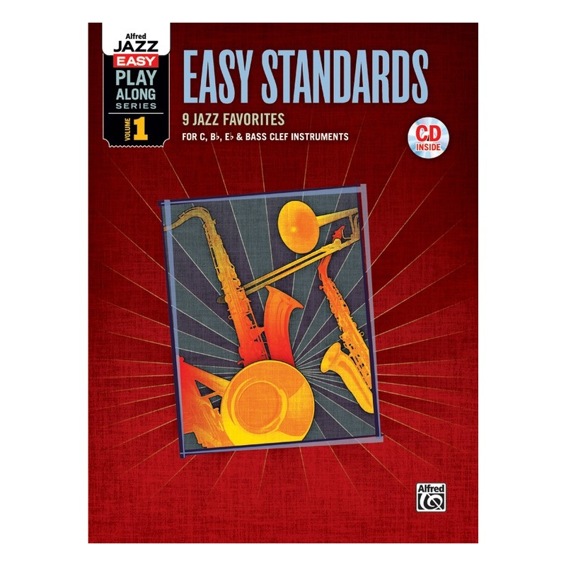 Easy Jazz Play-Along Volume 1: Easy Standards (book/CD)