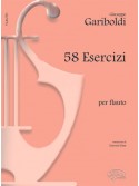 Giuseppe Gariboldi: 58 Esercizi per Flauto