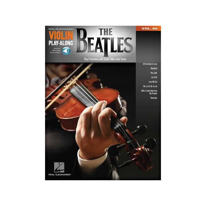 The Beatles: Violin Play-Along Volume 60 (book/Audio Online)