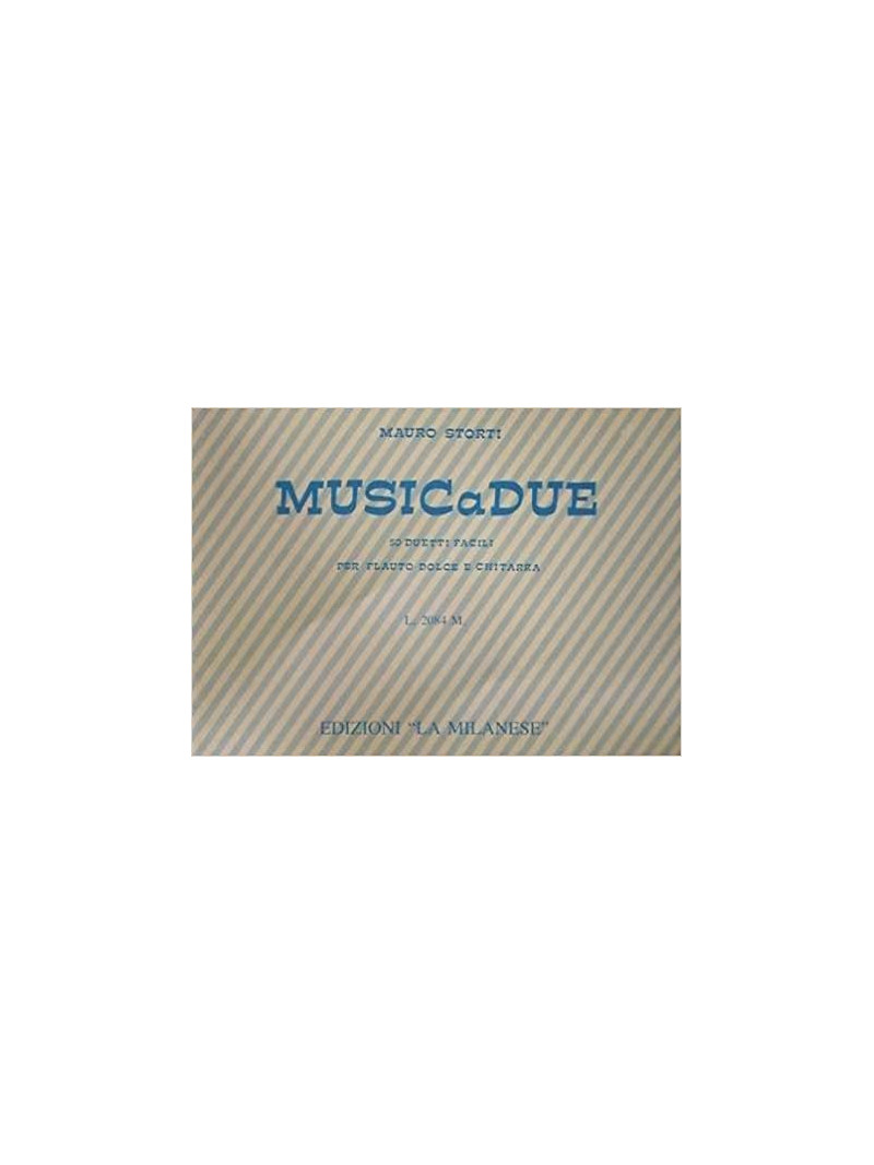 Musicadue - Per flauto dolce e chitarra