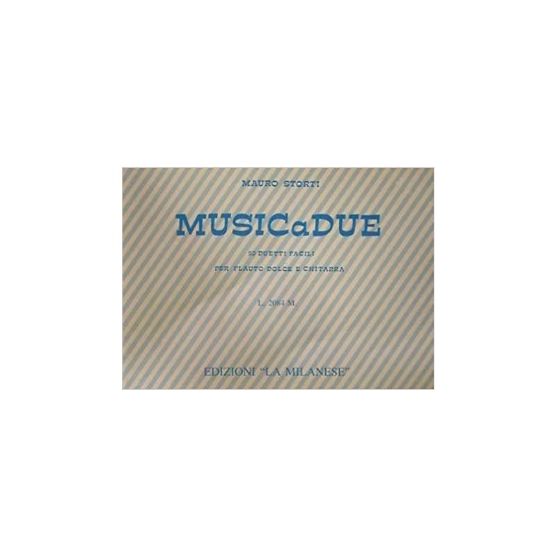 Musicadue - Per flauto dolce e chitarra