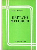 Giuseppe Mazzoleni dettato melodico